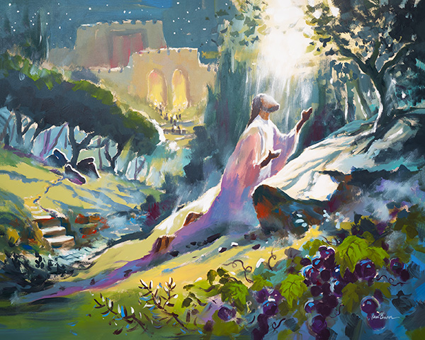 DTW Jesus Praying in the Garden of Gethsemane