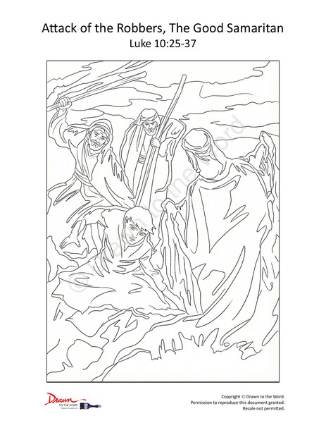 Attack of the Robbers, The Good Samaritan