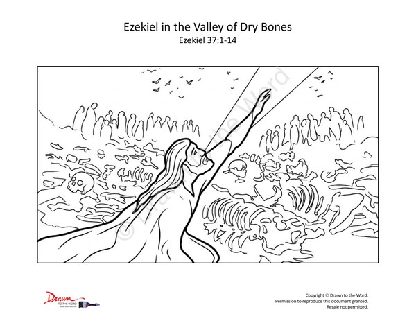 Ezekiel in the Valley of Dry Bones