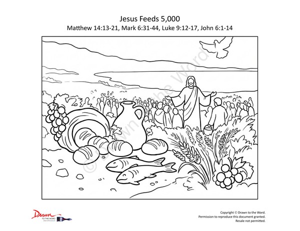 Jesus Feeds 5,000