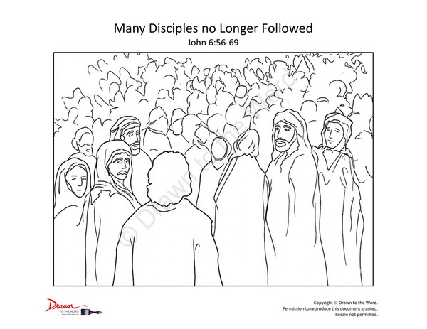 Many Disciples no Longer Followed