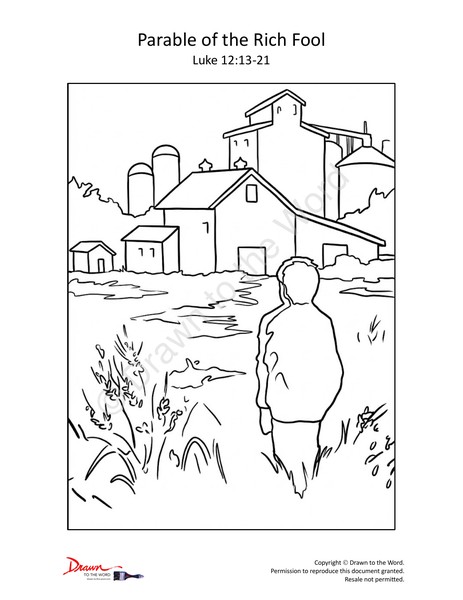 Parable of the Rich Fool with Person