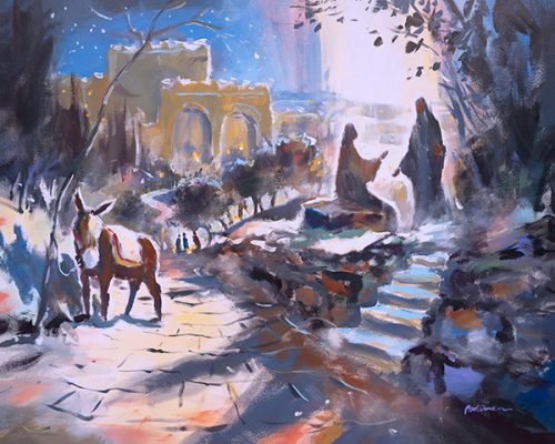 Nicodemus Comes to Jesus at Night - DTW Print